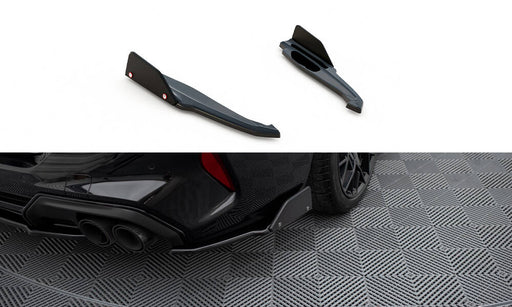 Maxton Design Rear Side Splitters V.1 + Flaps BMW M8 Gran Coupe F93 / Coupe F92