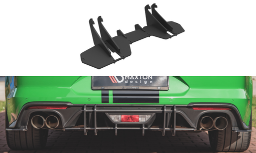 Maxton Design Street Pro Rear Diffuser Ford Mustang GT Mk6 Facelift