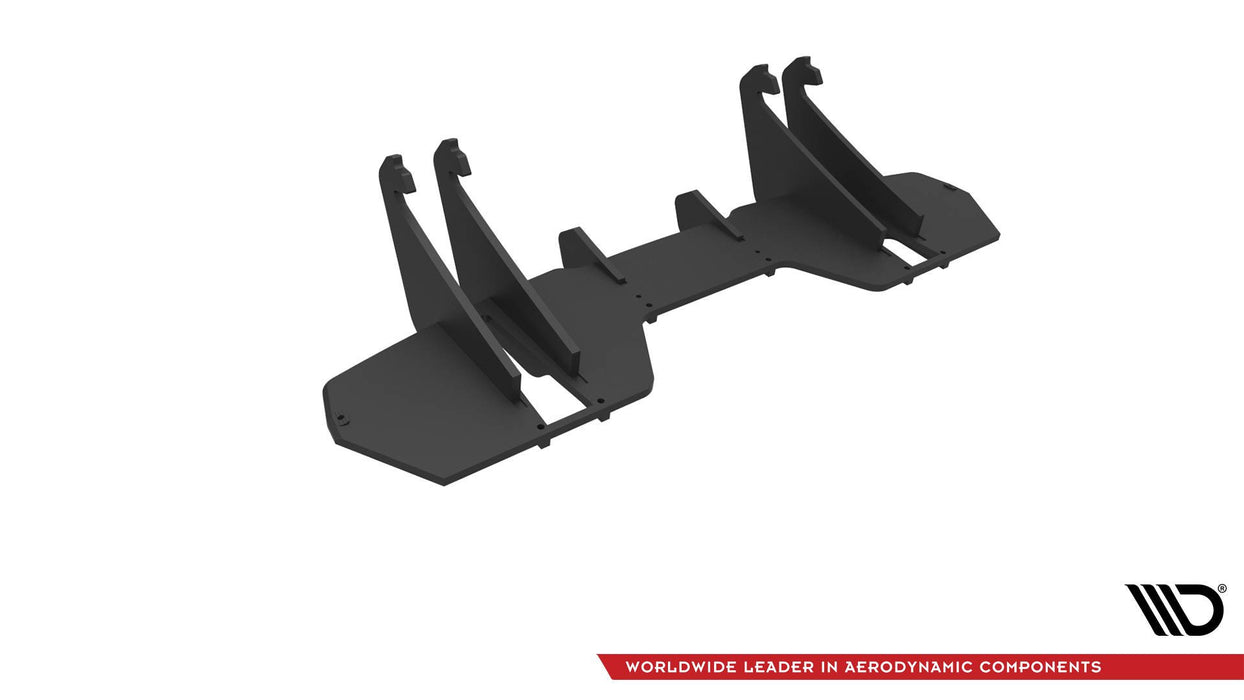 Maxton Design Street Pro Rear Diffuser Ford Mustang GT Mk6 Facelift