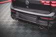 Maxton Design Rear Splitter for Volkswagen Golf R Mk8