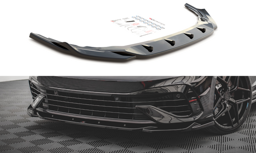 Maxton Design Front Splitter V.4 Volkswagen Golf R Mk8