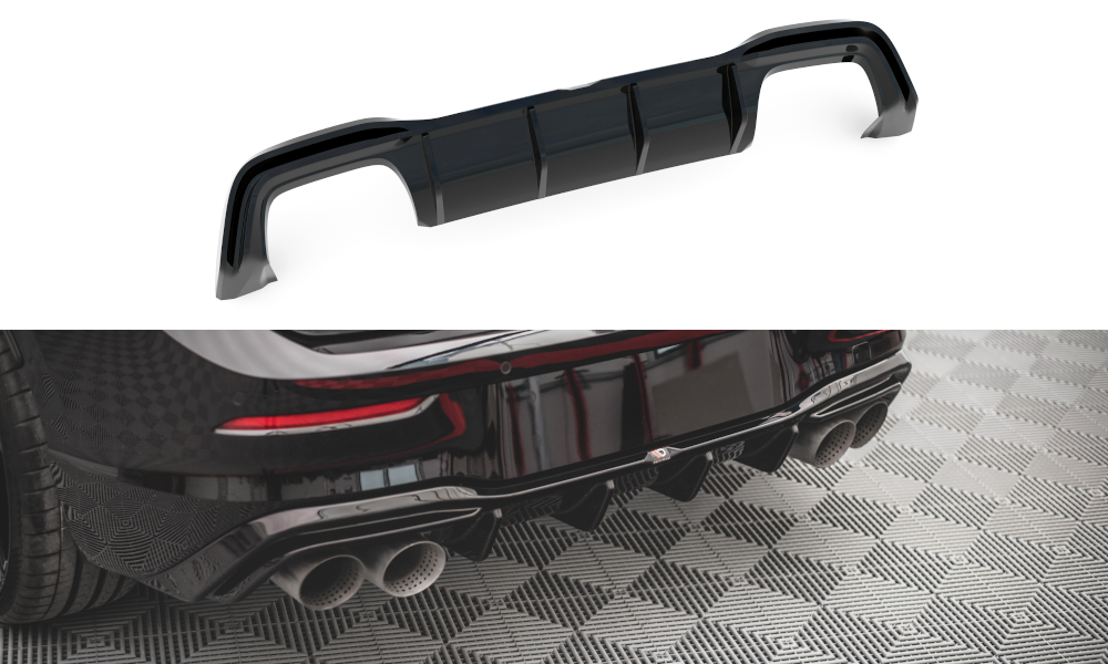 Maxton Design Rear Valance V.2 Volkswagen Golf R Mk8