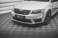 Maxton Design Front Splitter V.4 Skoda Octavia RS Mk3