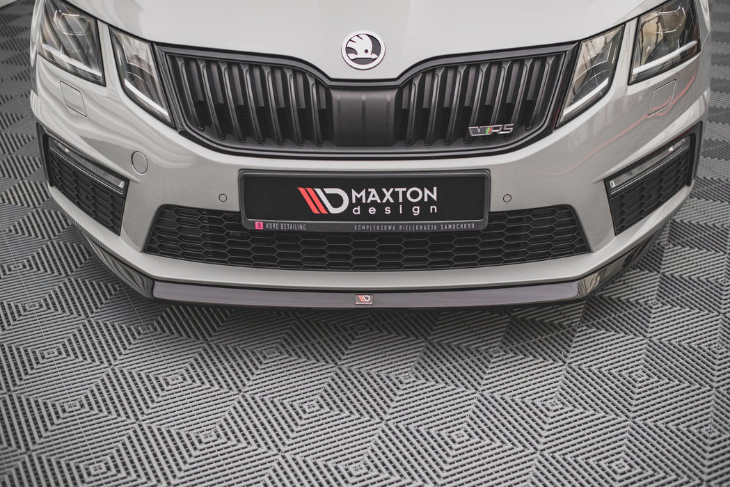 Maxton Design Front Splitter V.1 Skoda Octavia RS Mk3 Facelift