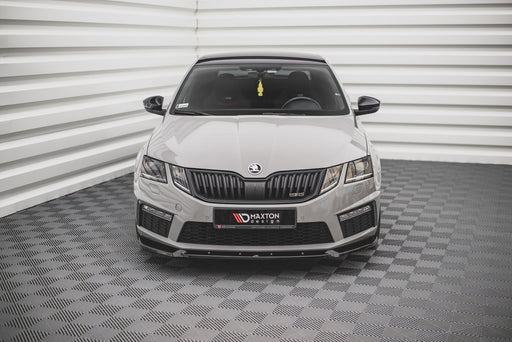 Maxton Design Front Splitter V.2 Skoda Octavia RS Mk3 Facelift