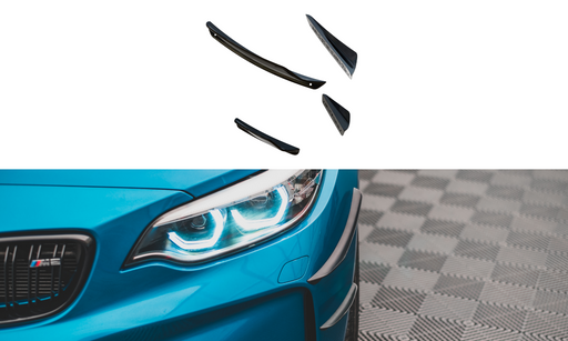 Maxton Design Front Bumper Wings (Canards) BMW M2 F87