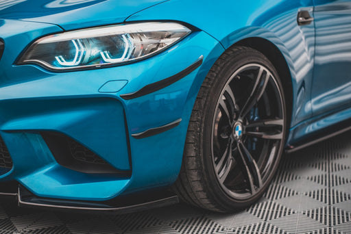 Maxton Design Front Bumper Wings (Canards) BMW M2 F87