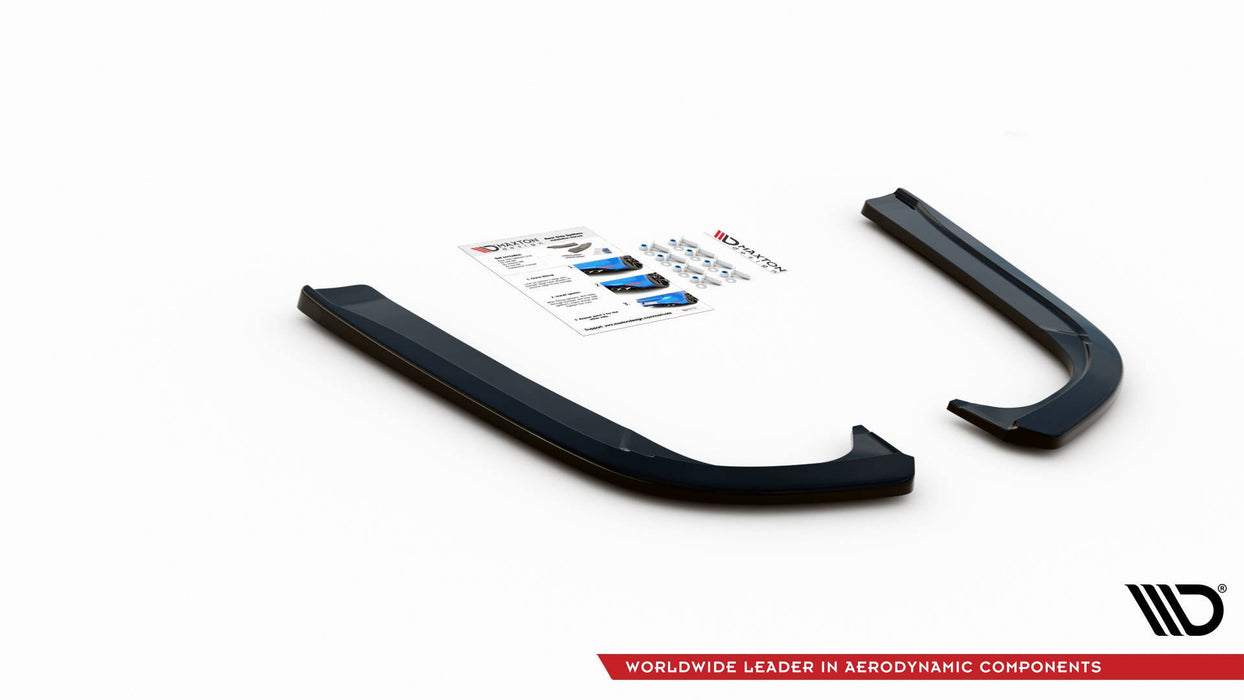 Maxton Design Rear Side Splitters Skoda Octavia Mk3 Facelift