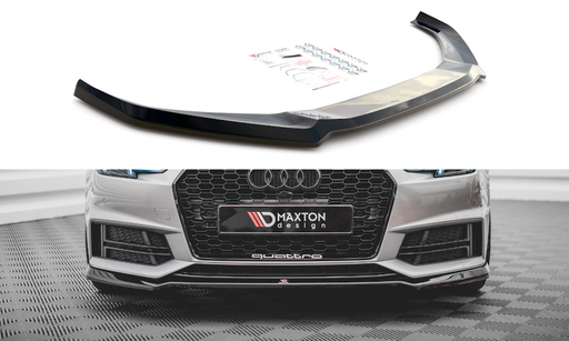 Maxton Design Front Splitter V.4 Audi S4 / A4 S-Line B9