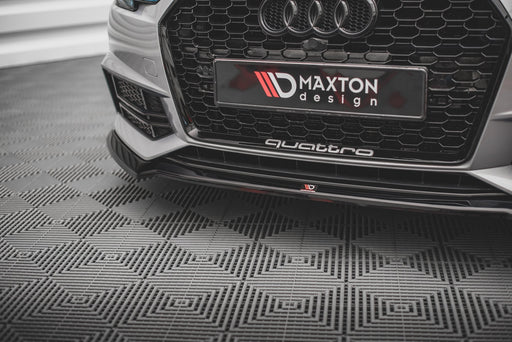 Maxton Design Front Splitter V.4 Audi S4 / A4 S-Line B9