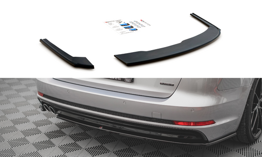 Maxton Design Rear Side Splitters V.2 Audi A4 S-Line B9