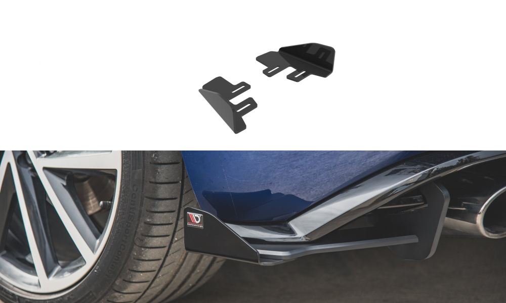 Maxton Design Rear Side Flaps Volkswagen Golf 7 R Facelift