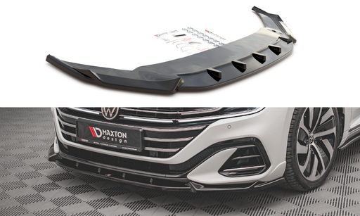 Maxton Design Front Splitter V.1 Volkswagen Arteon R-Line Facelift