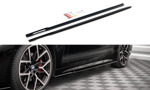 Maxton Design Side Skirts Diffusers V.1 BMW 4 M-Pack / M440i G22 / G23