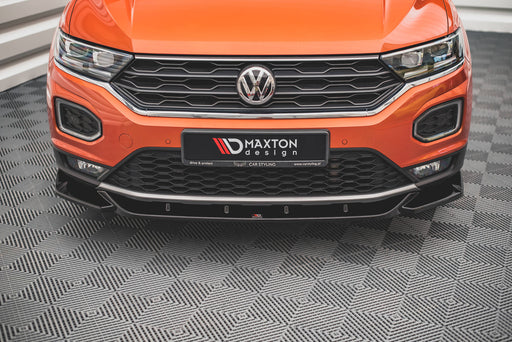 Maxton Design Front Splitter V.1 Volkswagen T-Roc Mk1