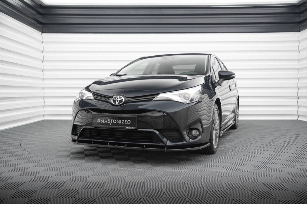 Maxton Design Front Splitter V.1 Toyota Avensis Mk3 Facelift