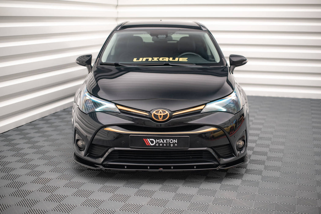 Maxton Design Front Splitter V.2 Toyota Avensis Mk3 Facelift