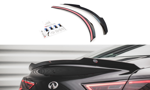 Maxton Design Spoiler Cap Infiniti Q60 S Mk2