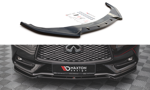 Maxton Design Front Splitter Infiniti Q60 S Mk2