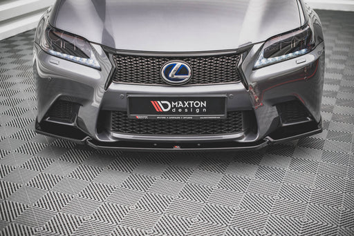 Maxton Design Front Splitter V.1 Lexus GS F Sport Mk4 (L10)