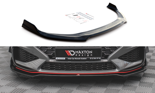 Maxton Design Front Splitter V.3 Hyundai I30 N Hatchback/Fastback Mk3 Facelift