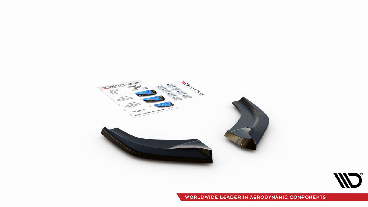 Maxton Design Rear Side Splitters V.2 Hyundai I30 N Hatchback Mk3 Facelift