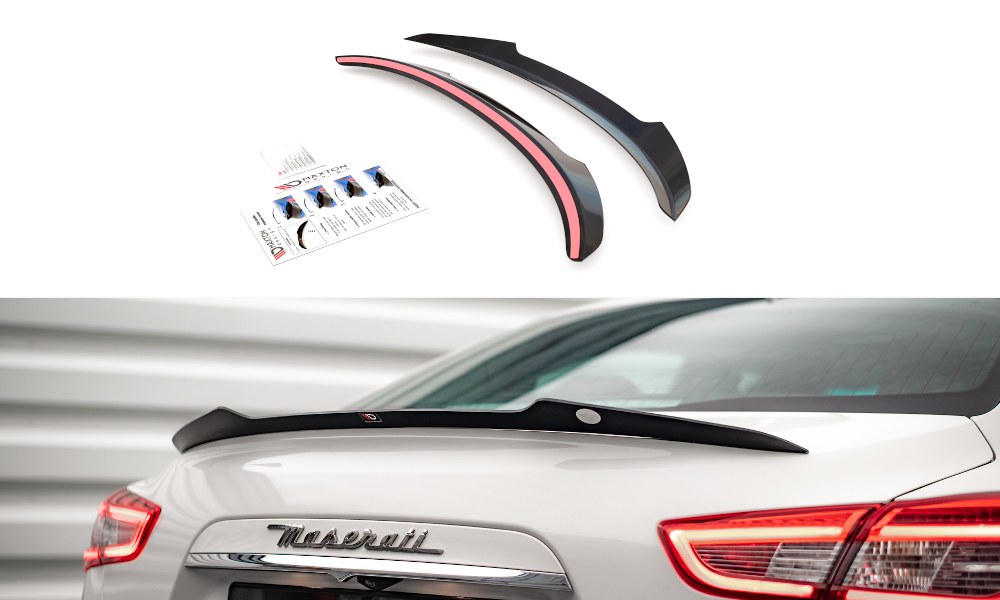 Maxton Design Spoiler Cap Maserati Ghibli Mk3