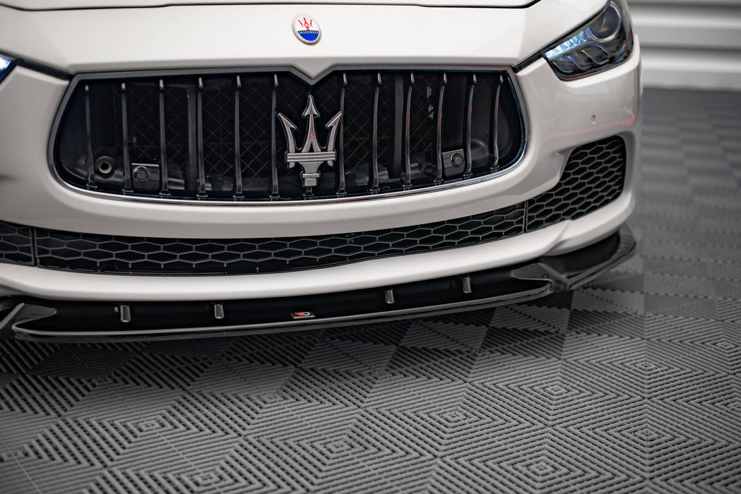 Maxton Design Front Splitter V.2 Maserati Ghibli Mk3