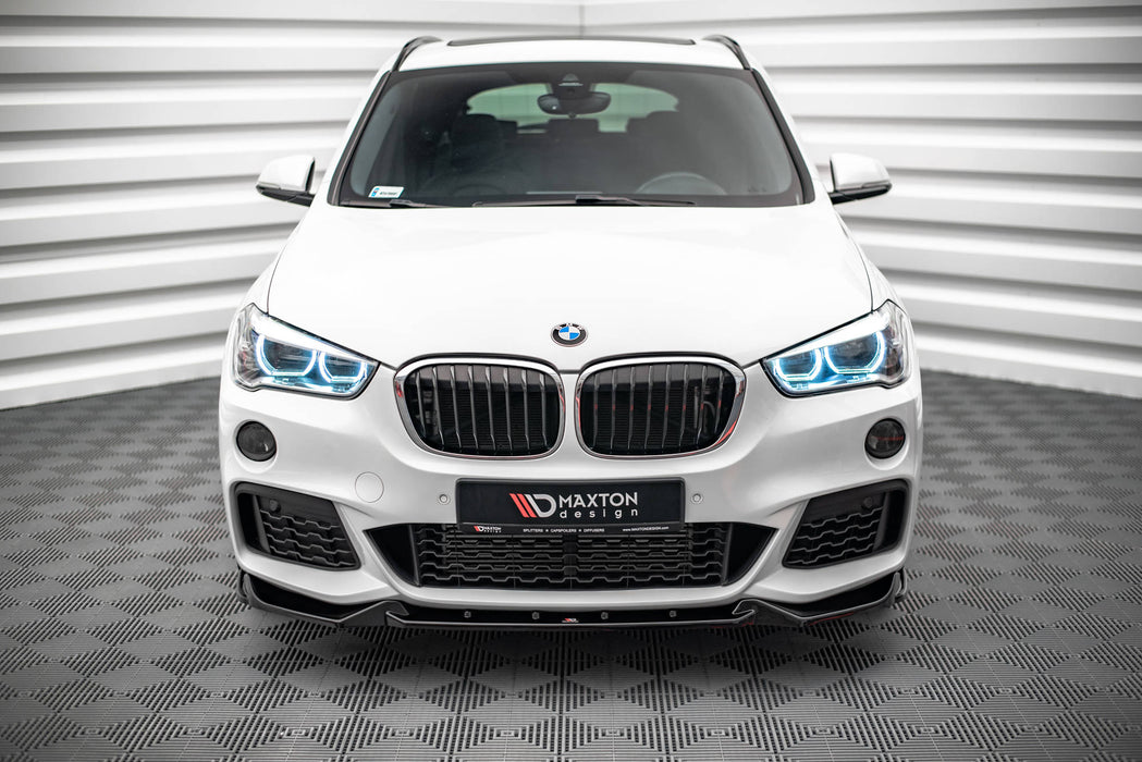 Maxton Design Front Splitter V.2 BMW X1 M-Pack F48