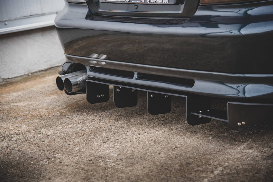 Maxton Design Rear Diffuser Racing Mitsubishi Galant Avance Mk8