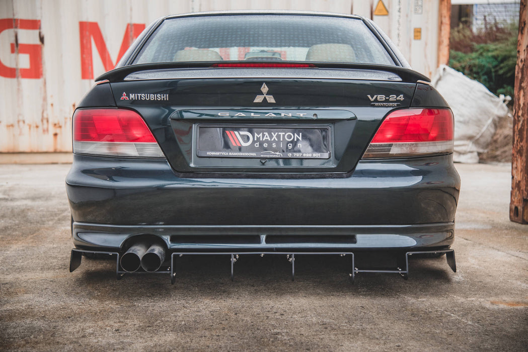 Maxton Design Rear Diffuser Racing Mitsubishi Galant Avance Mk8