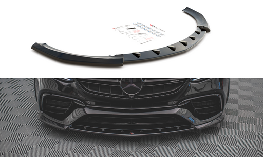 Maxton Design Front Splitter V.3 Mercedes-Benz E63 AMG Estate/Sedan S213/W213