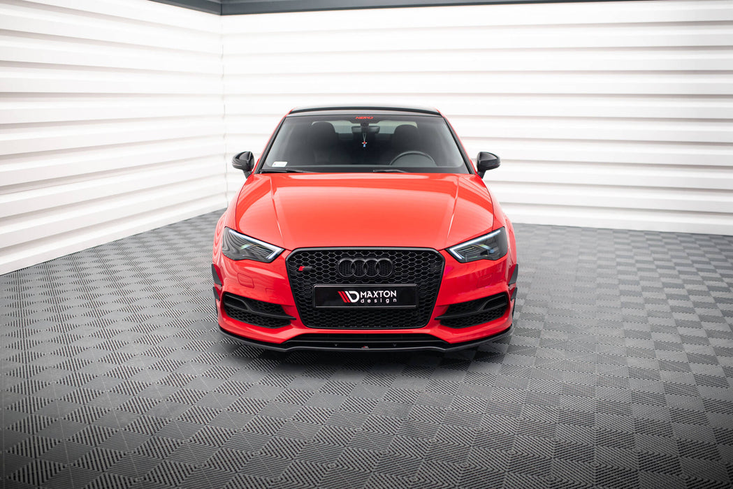 Maxton Design Front Splitter V.2 Audi S3 / A3 S-Line 8V Sedan / Cabrio