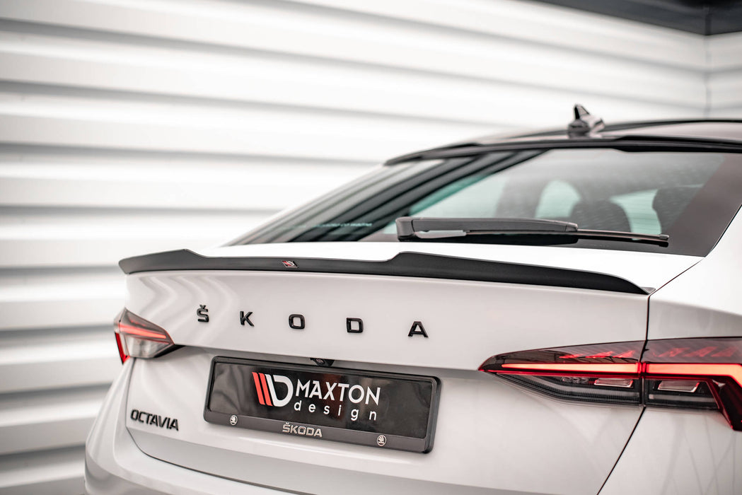 Maxton Design Spoiler Cap Skoda Octavia Liftback Mk4