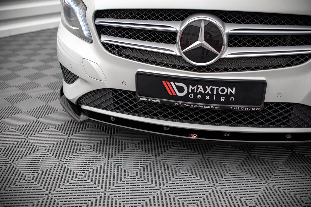 Maxton Design Front Splitter V.2 Mercedes-Benz A W176