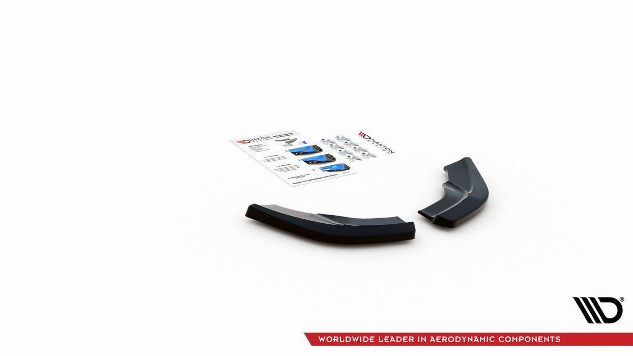 Maxton Design Rear Side Splitters V.2 Mercedes-Benz A W176