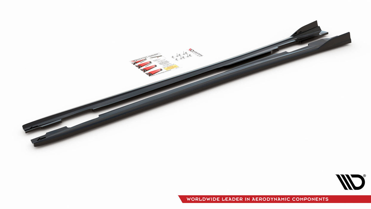 Maxton Design Side Skirts Diffusers V.1 Mercedes-Benz A W176