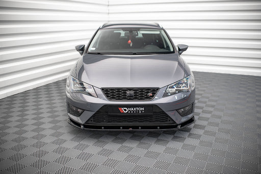 Maxton Design Front Splitter V.1 Seat Leon FR / Cupra Mk3