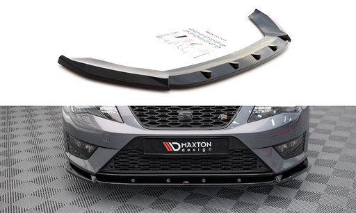 Maxton Design Front Splitter V.1 Seat Leon FR / Cupra Mk3