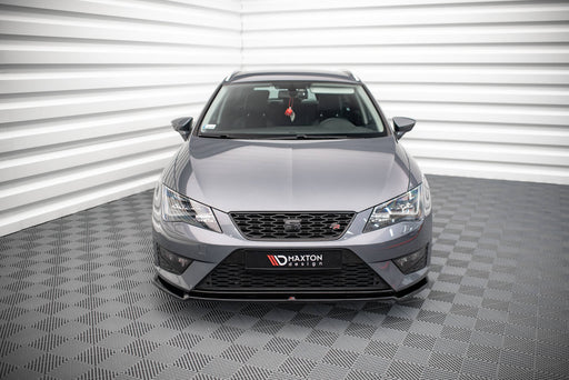 Maxton Design Front Splitter V.2 Seat Leon FR / Cupra Mk3