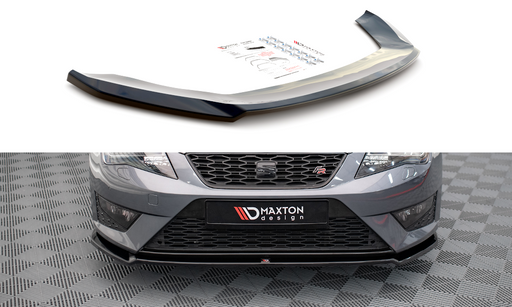 Maxton Design Front Splitter V.2 Seat Leon FR / Cupra Mk3