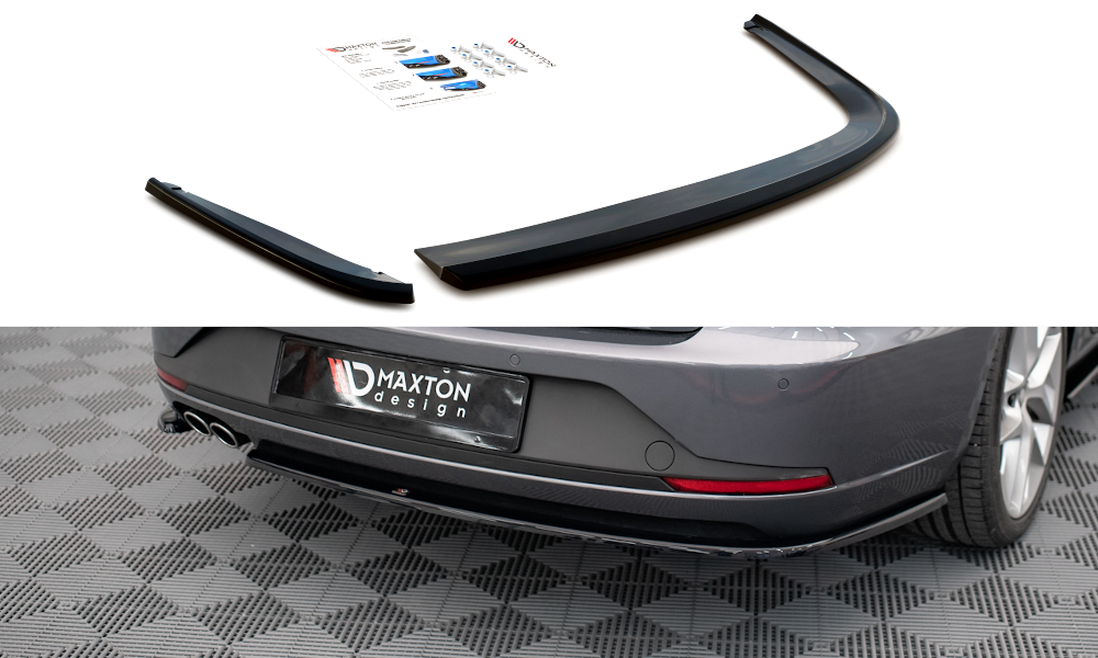 Maxton Design Rear Side Splitters V.1 Seat Leon FR Sportstourer Mk3