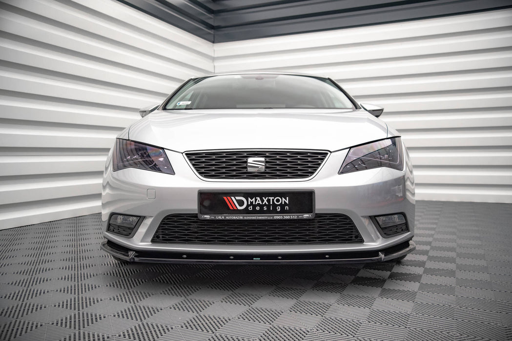 Maxton Design Front Splitter V.1 Seat Leon Mk3