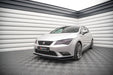 Maxton Design Front Splitter V.2 Seat Leon Mk3