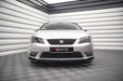 Maxton Design Front Splitter V.2 Seat Leon Mk3