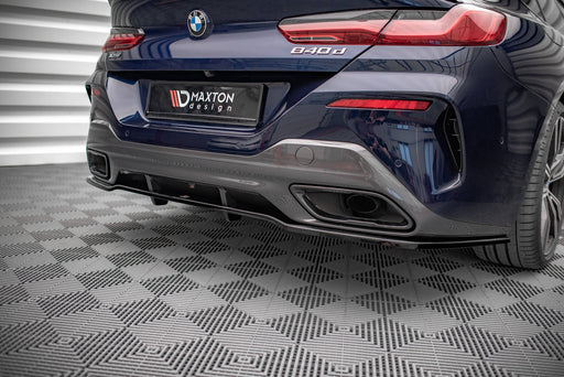 Maxton Design Rear Splitter (with vertical bars) BMW 8 Gran Coupe M-Pack G16