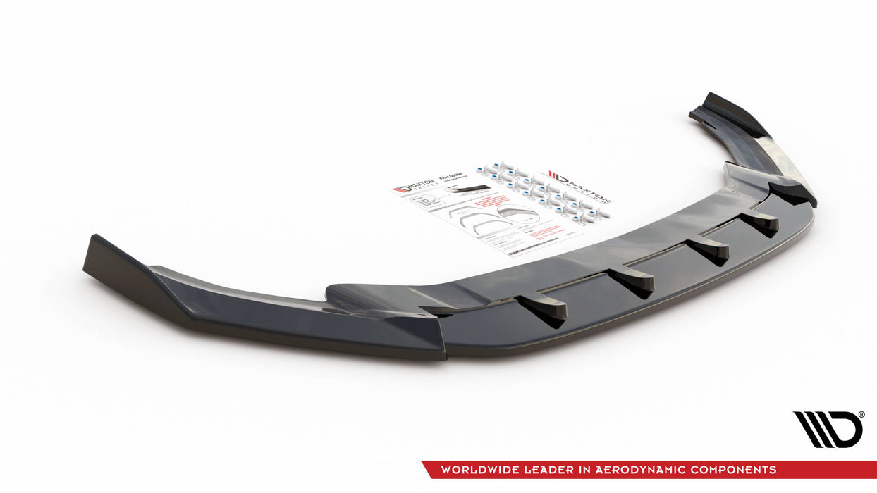 Maxton Design Front Splitter V.4 Volkswagen Golf R / R-Line Mk7