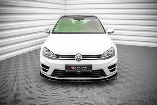 Maxton Design Front Splitter V.4 Volkswagen Golf R / R-Line Mk7