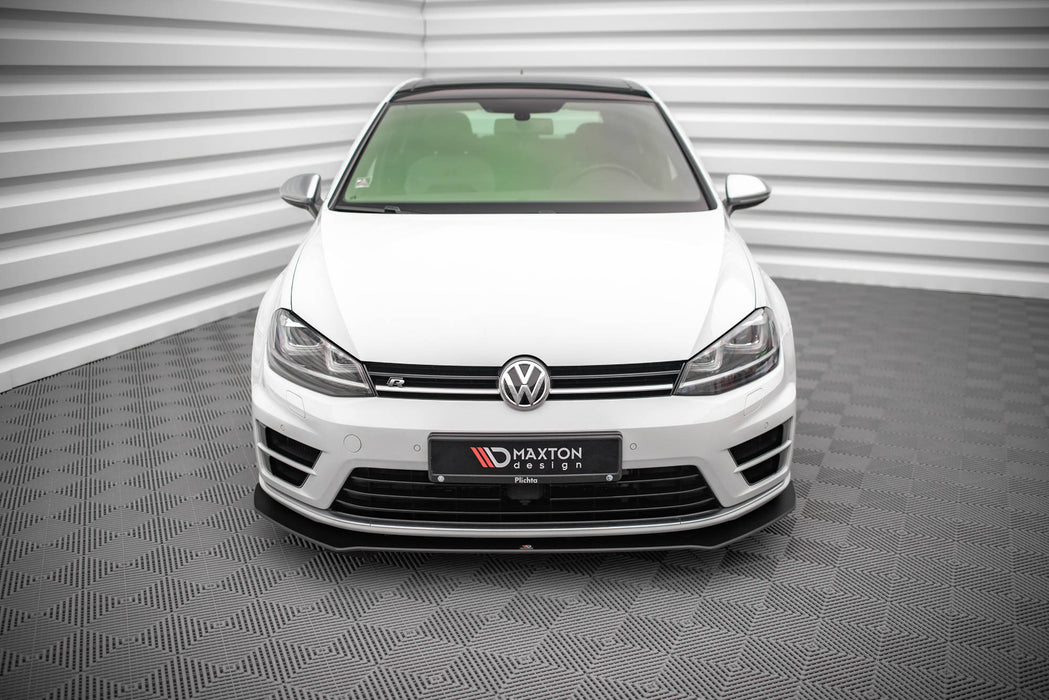 Maxton Design Street Pro Front Splitter V.1 Volkswagen Golf R Mk7