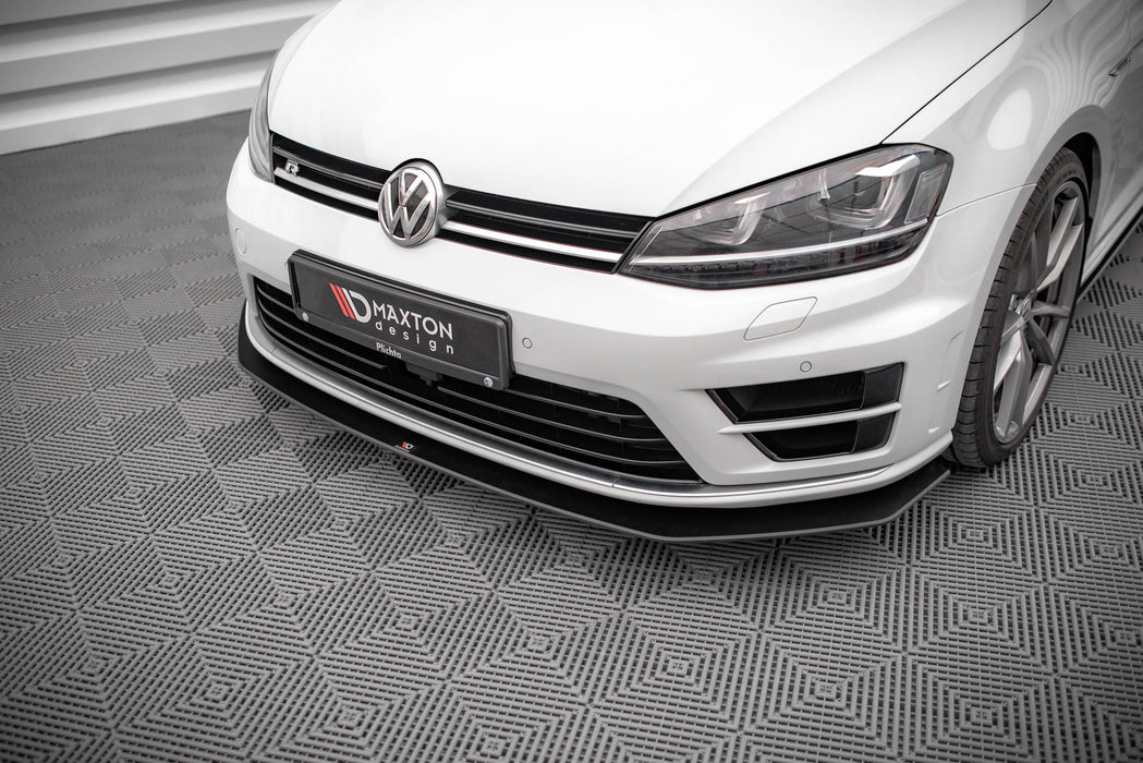 Maxton Design Street Pro Front Splitter V.2 Volkswagen Golf R Mk7